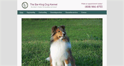 Desktop Screenshot of barkingdogkennel.net